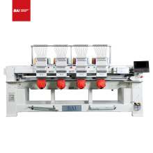 BAI 1200rpm High speed 12 colors computerized embroidery machine 4 heads for cloth hats t-shirt